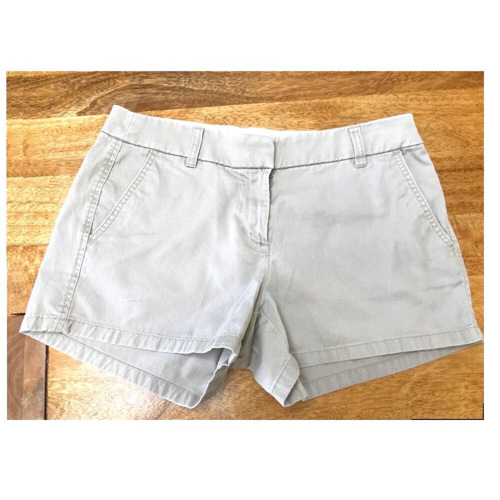 EUC J. Crew Women Beige 3" Inseam Shorts Size 4